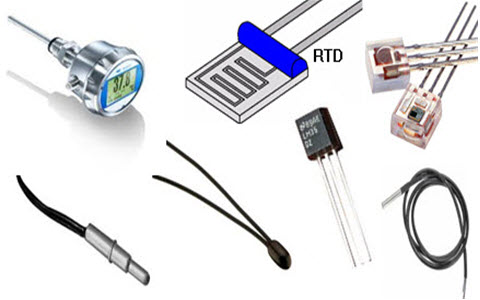 Different Types Of Temperature Sensors 