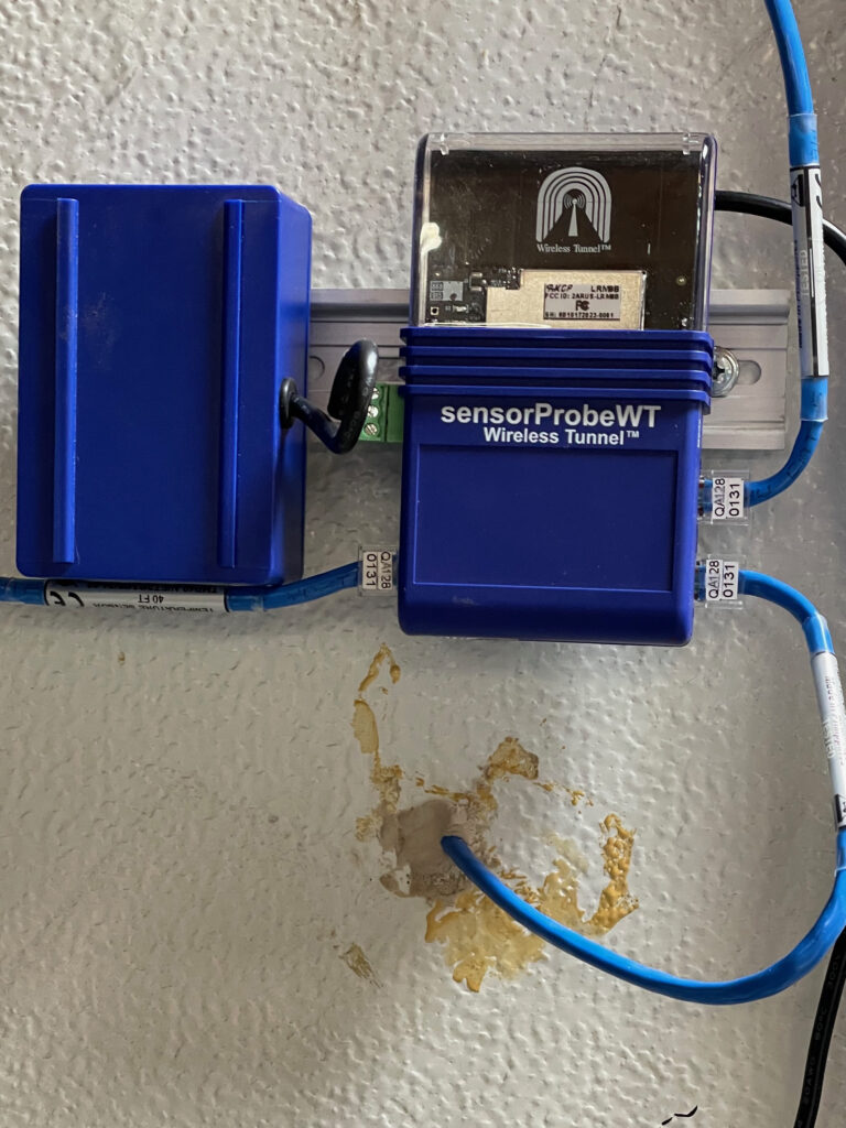 SP-WT with external battery pack installed at Hemostat laboratories
